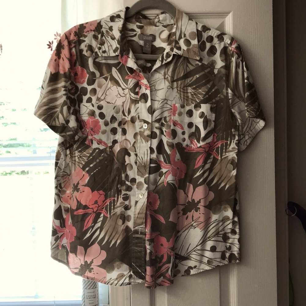 Chico’s womens size 2 blouse